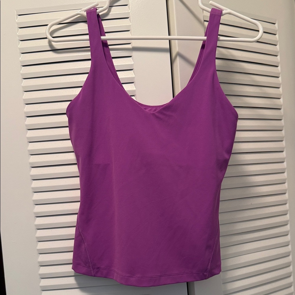 Size 8 Lululemon Vivid Plum Purple Women's Align Tank Top